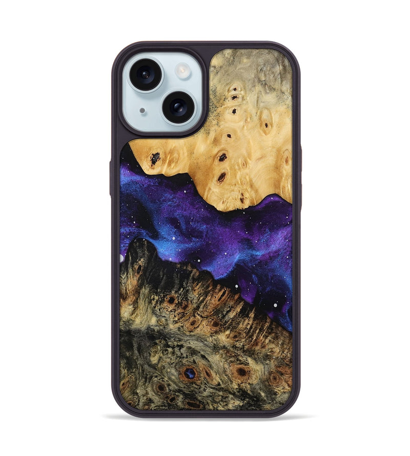 iPhone 15 Wood Phone Case - Lainey (Cosmos, 779968)
