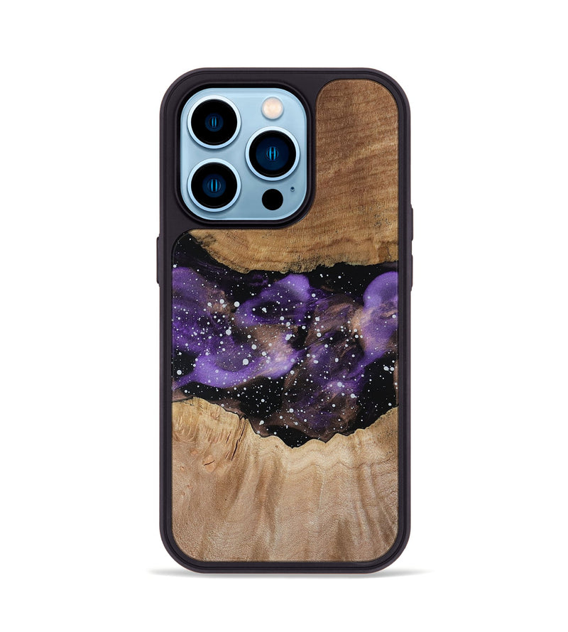 iPhone 14 Pro Wood Phone Case - Teressa (Cosmos, 779992)