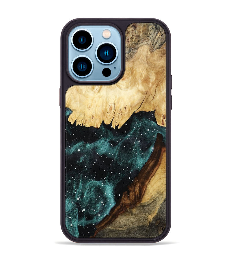 iPhone 14 Pro Max Wood Phone Case - Miya (Cosmos, 780003)