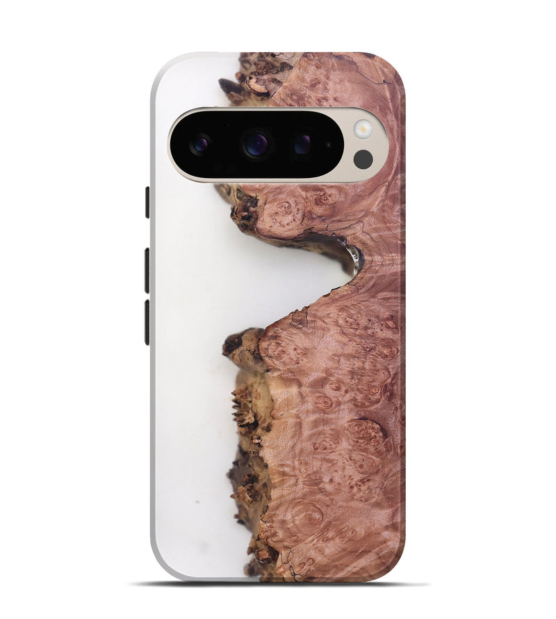 Pixel 10 Pro Wood Live Edge Phone Case - Kurt (Clear, 780014)