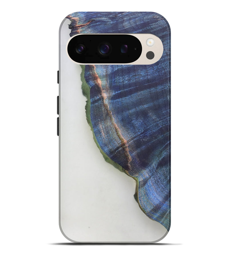 Pixel 10 Pro XL Wood Live Edge Phone Case - Jaeden (Clear, 780019)