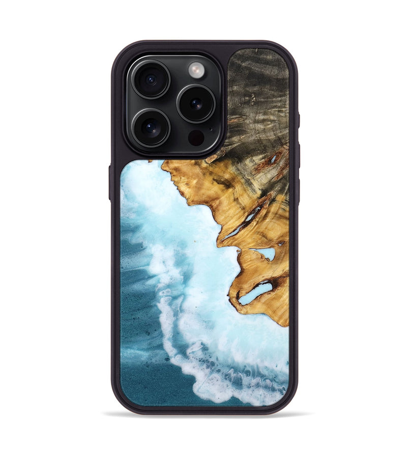 iPhone 15 Pro Wood Phone Case - Anita (Coastal, 780117)