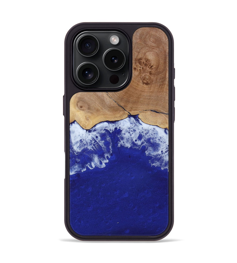 iPhone 16 Pro Wood Phone Case - Daisy (Coastal, 780119)