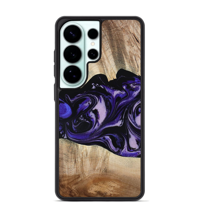 Galaxy S26 Ultra Wood Phone Case - Bradyn (Purple, 780153)