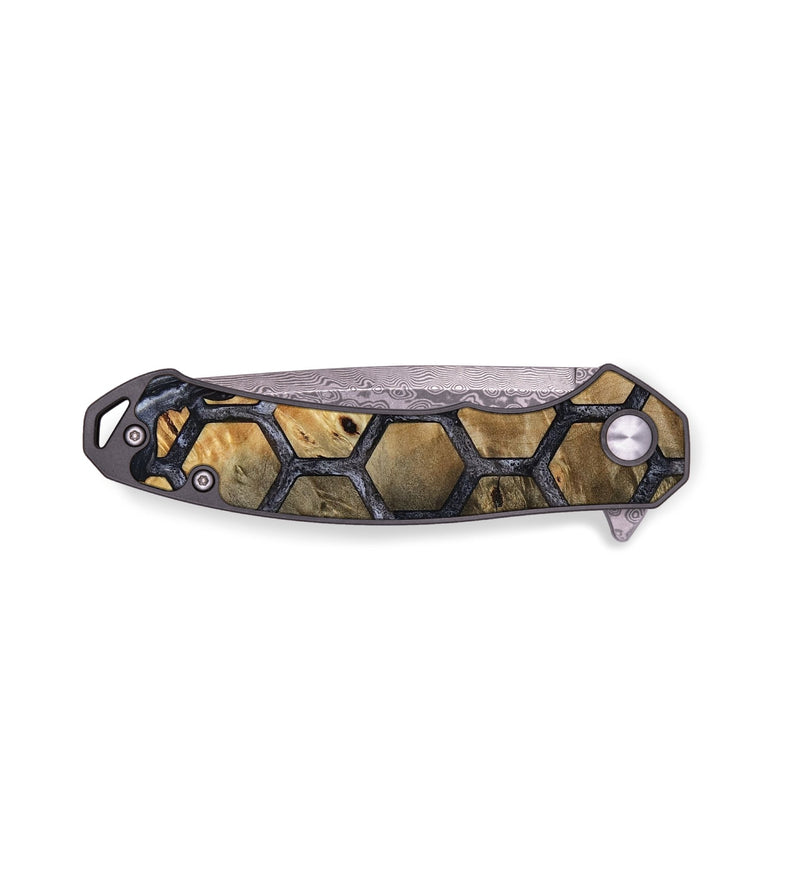 EDC Wood Pocket Knife - Xena (Pattern, 780210)