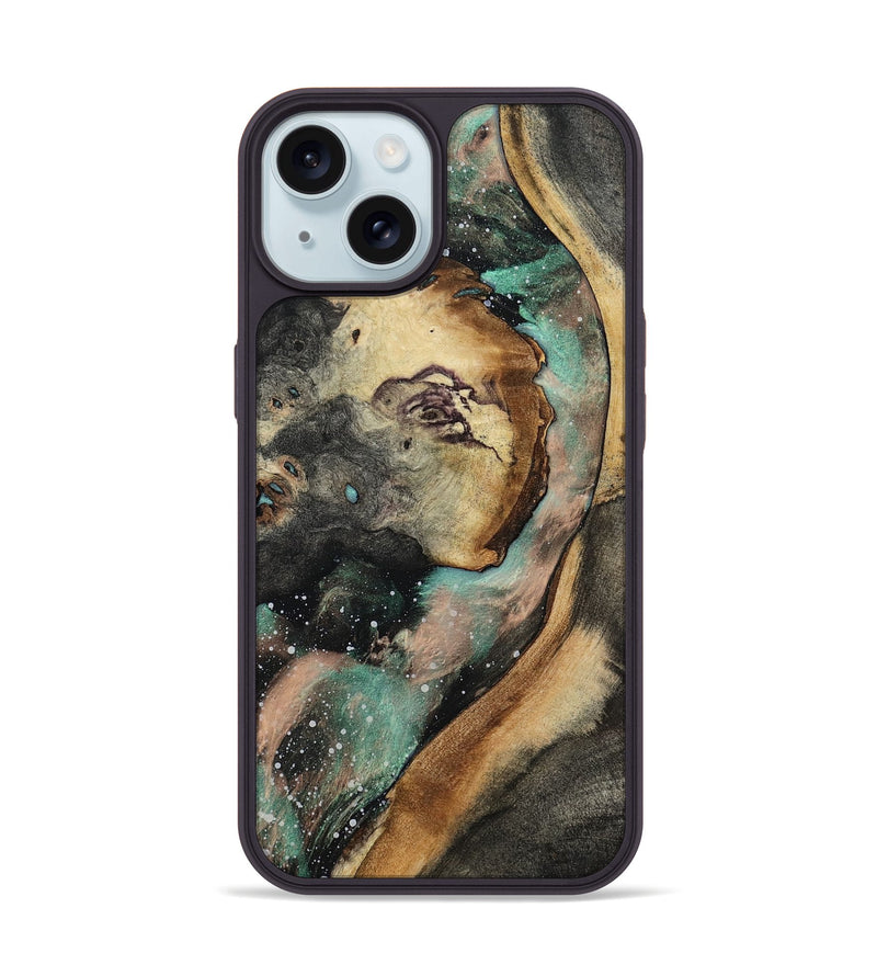 iPhone 15 Wood Phone Case - Fay (Cosmos, 780289)