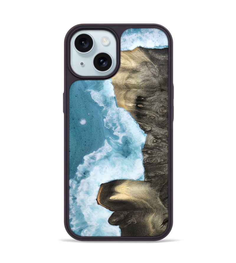 iPhone 15 Wood Phone Case - Virgil (Coastal, 780366)