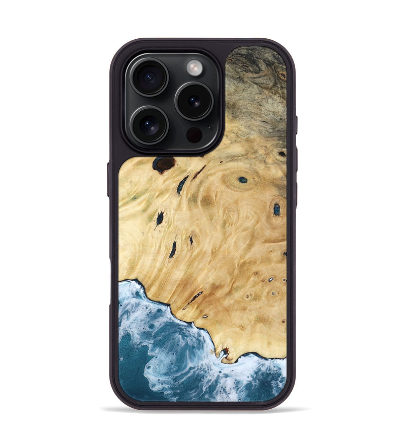 iPhone 16 Pro Wood Phone Case - Burl (Coastal, 780368)