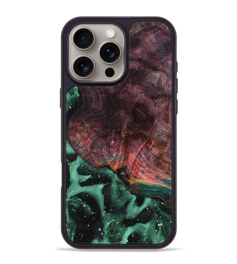 iPhone 16 Pro Max Wood Phone Case - Rickey (Cosmos, 780376)