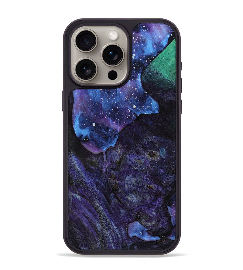 iPhone 15 Pro Max Wood Phone Case - Beryl (Cosmos, 780377)