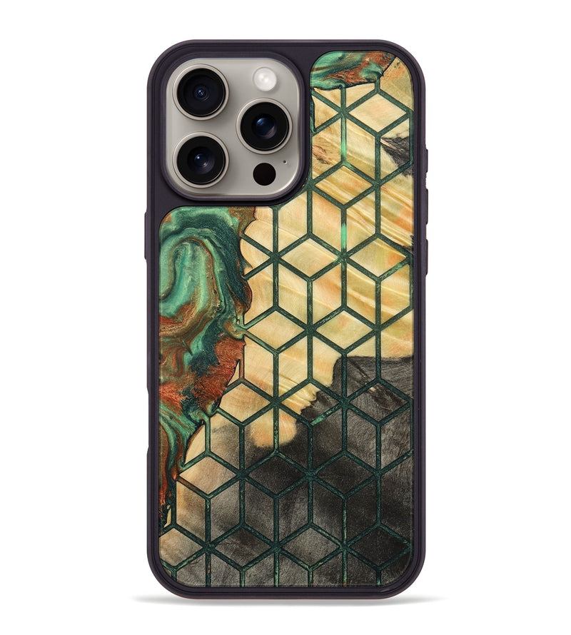 iPhone 16 Pro Max Wood Phone Case - Tommie (Pattern, 780522)