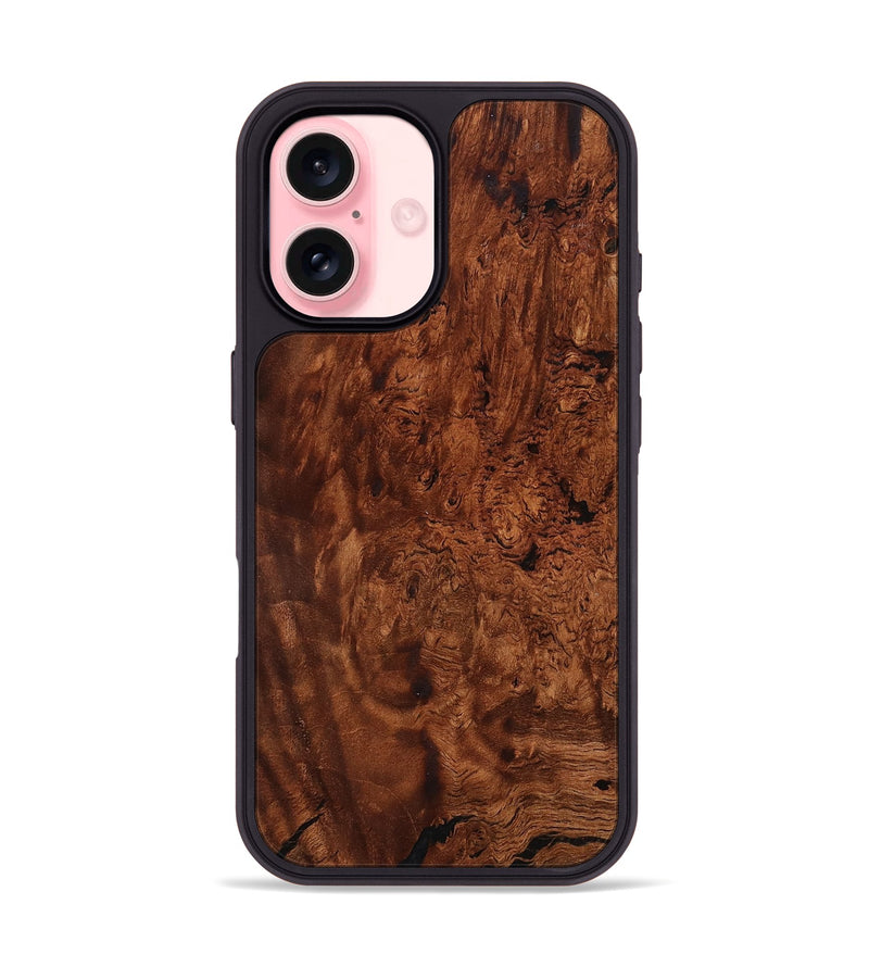 iPhone 16 Wood Phone Case - Shiloh (Wood Burl, 780535)