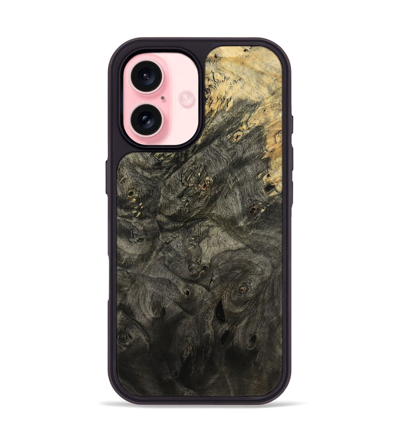 iPhone 16 Wood Phone Case - Sondra (Wood Burl, 780537)
