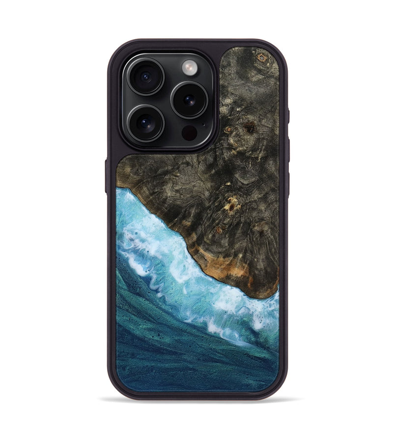 iPhone 15 Pro Wood Phone Case - Royal (Coastal, 780561)