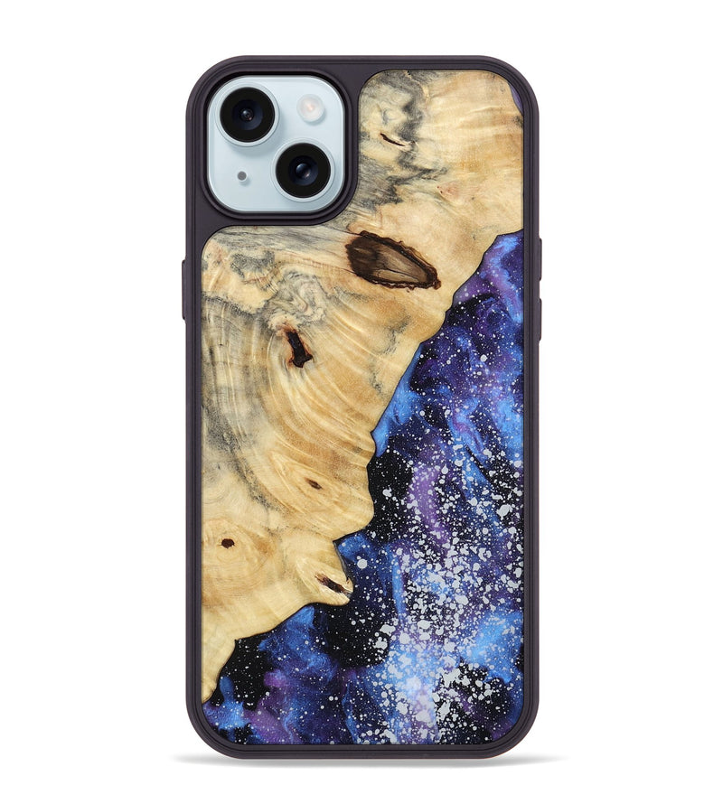iPhone 15 Plus Wood Phone Case - Bria (Cosmos, 780591)