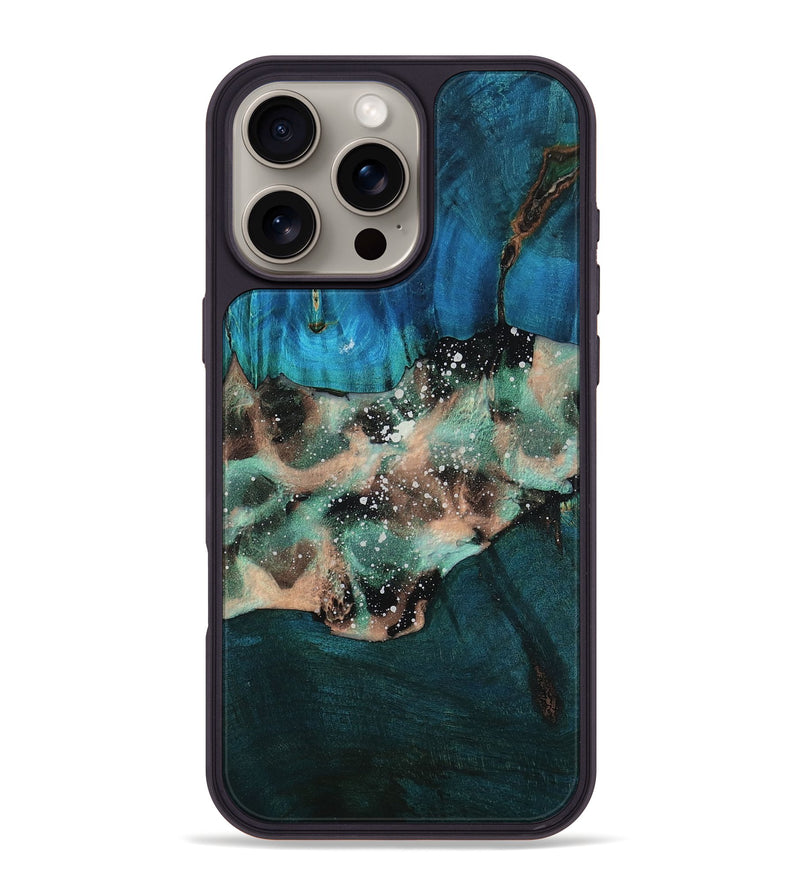 iPhone 16 Pro Max Wood Phone Case - Ebony (Cosmos, 780609)