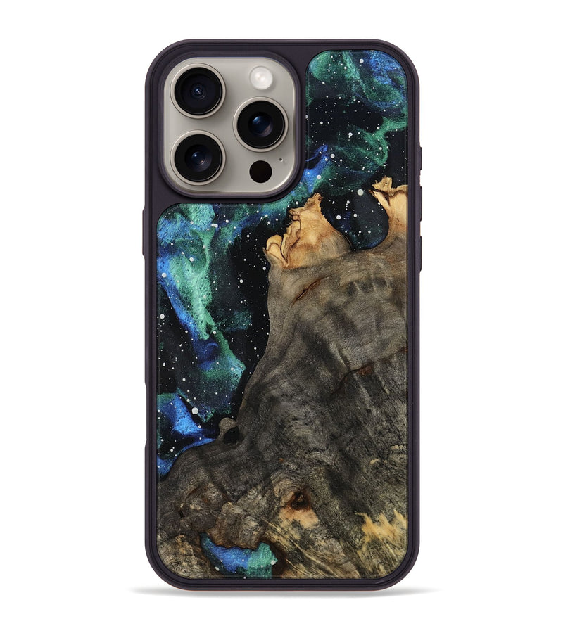 iPhone 16 Pro Max Wood Phone Case - Bennie (Cosmos, 780622)