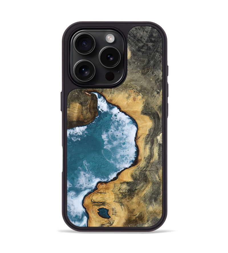 iPhone 16 Pro Wood Phone Case - Ouida (Coastal, 780649)