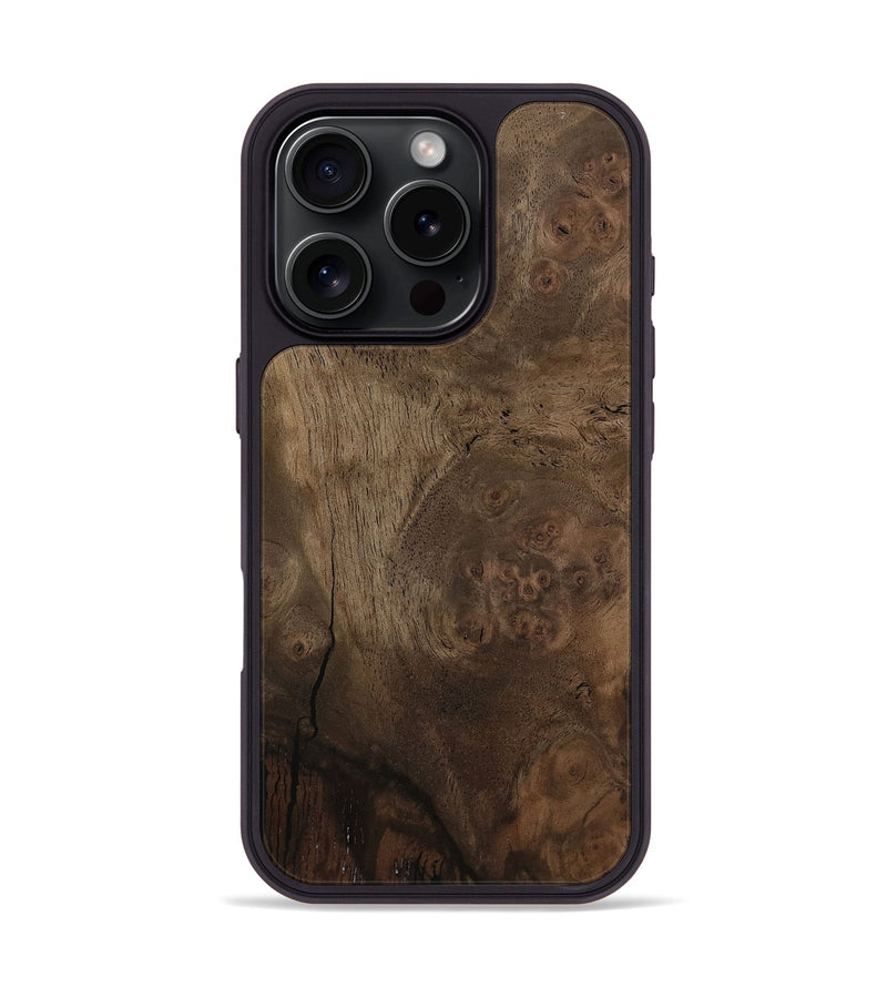 iPhone 16 Pro Wood Phone Case - Noa (Wood Burl, 780694)