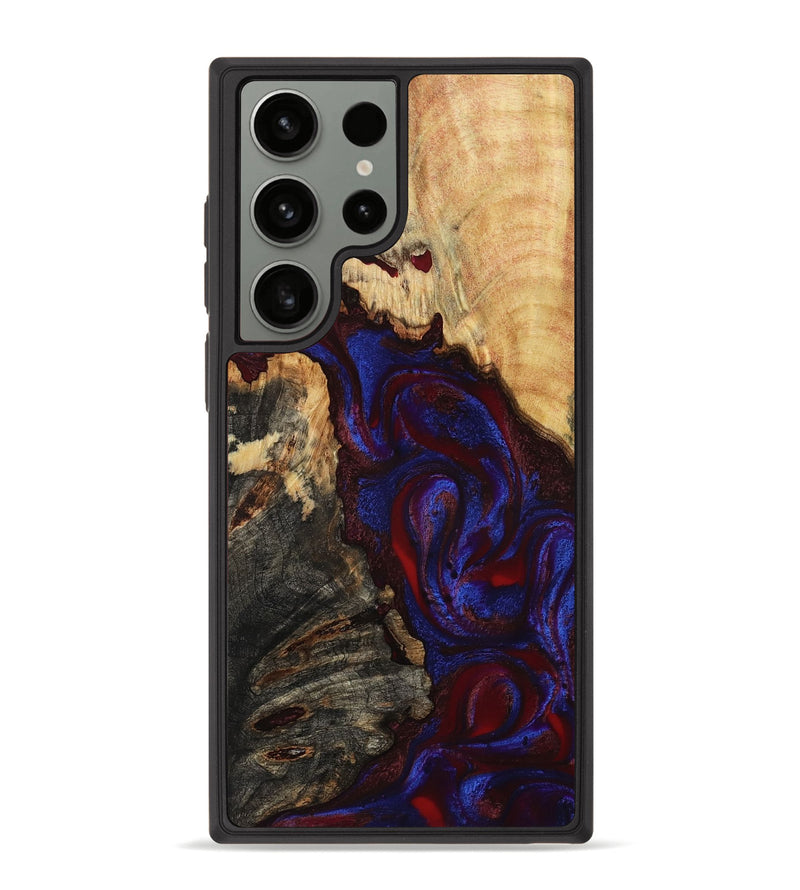 Galaxy S23 Ultra Wood Phone Case - Lem (Red, 780743)