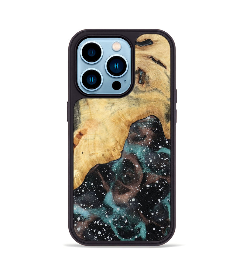iPhone 14 Pro Wood Phone Case - Shelva (Cosmos, 780800)