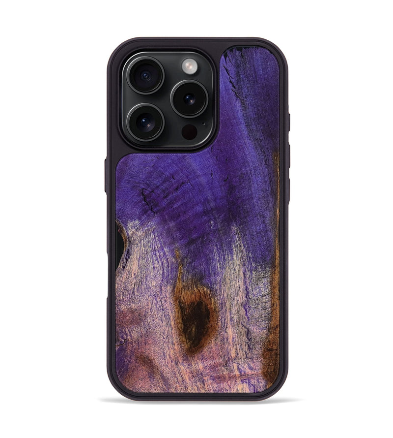 iPhone 16 Pro Wood Phone Case - Kye (Wood Burl, 780882)