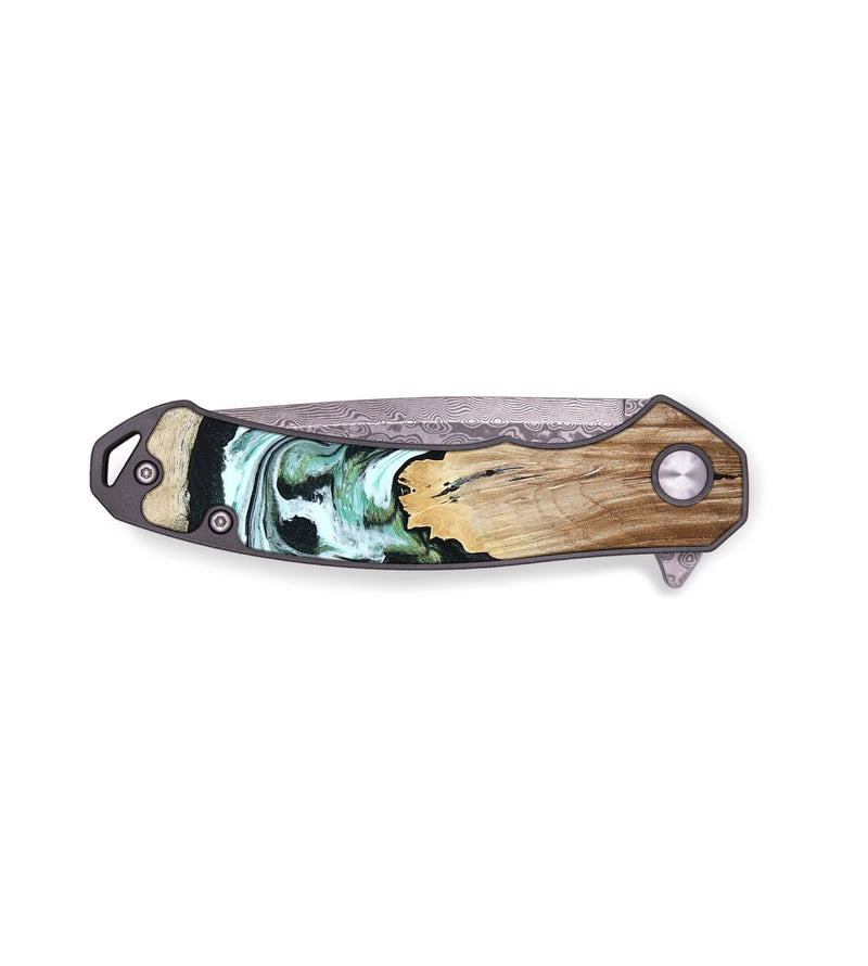 EDC Wood Pocket Knife - Milani (Green, 780900)