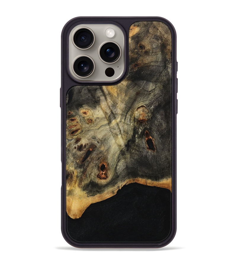 iPhone 16 Pro Max Wood Phone Case - Tyree (Wood Burl, 780906)