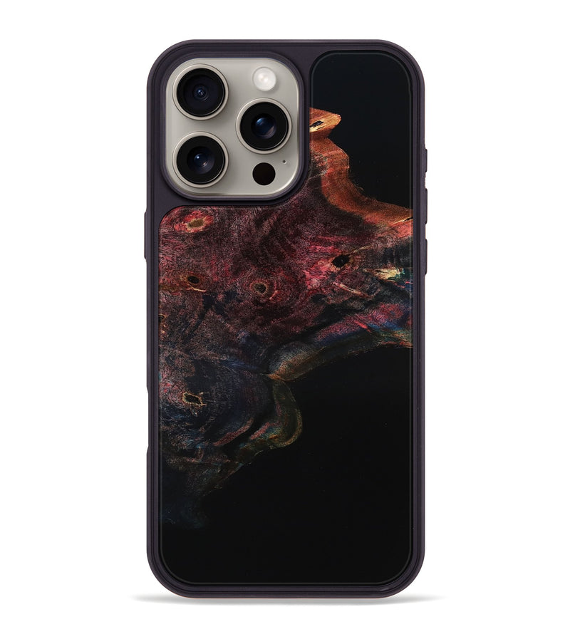 iPhone 16 Pro Max Wood Phone Case - Tony (Wood Burl, 780913)