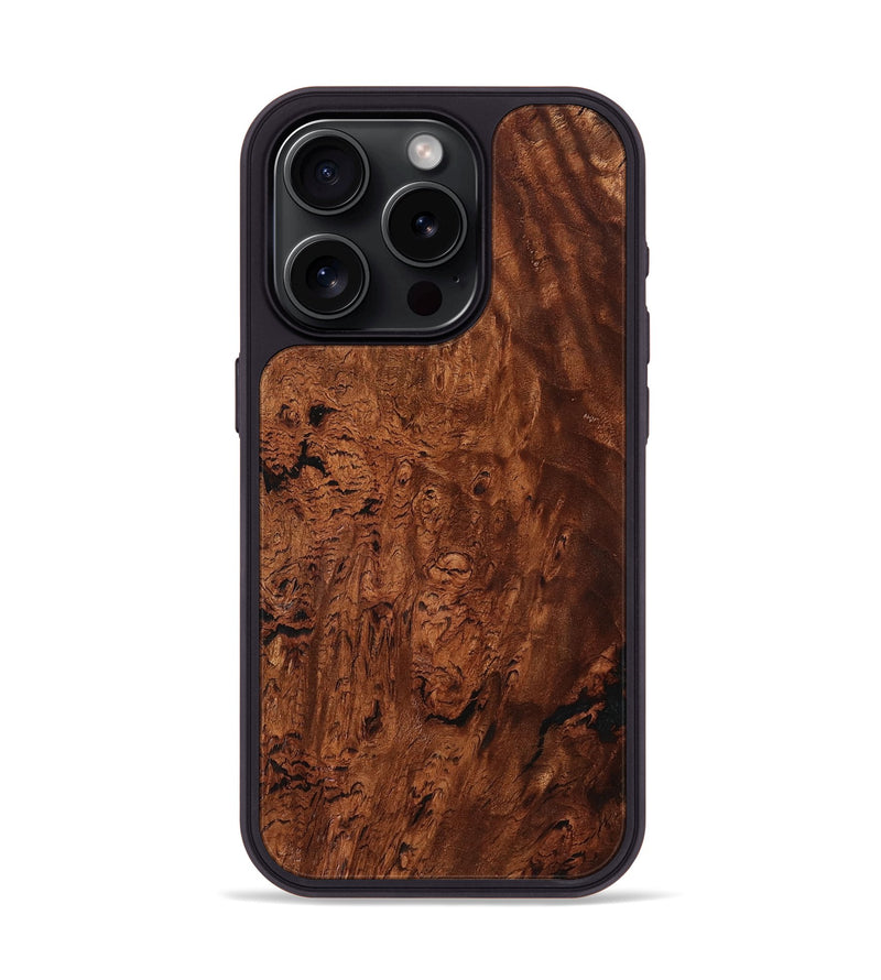 iPhone 15 Pro Wood Phone Case - Toni (Wood Burl, 780915)