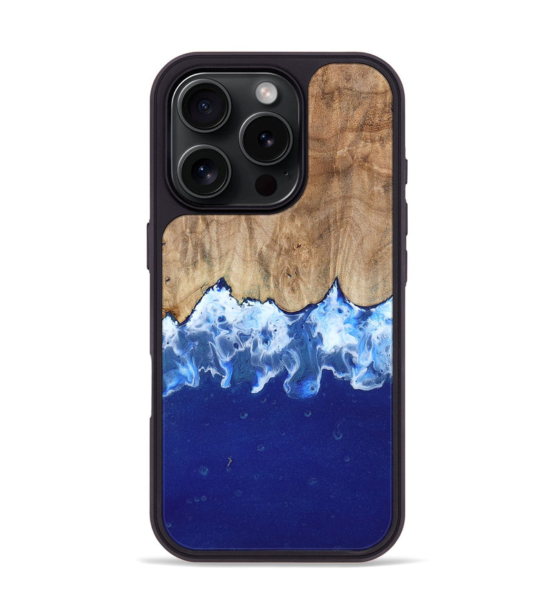 iPhone 16 Pro Wood Phone Case - Lesley (Coastal, 780931)
