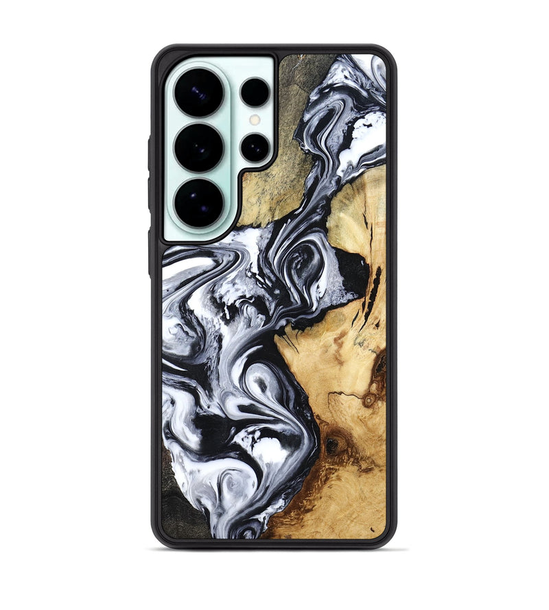 Galaxy S26 Ultra Wood Phone Case - Estevan (Black & White, 780967)