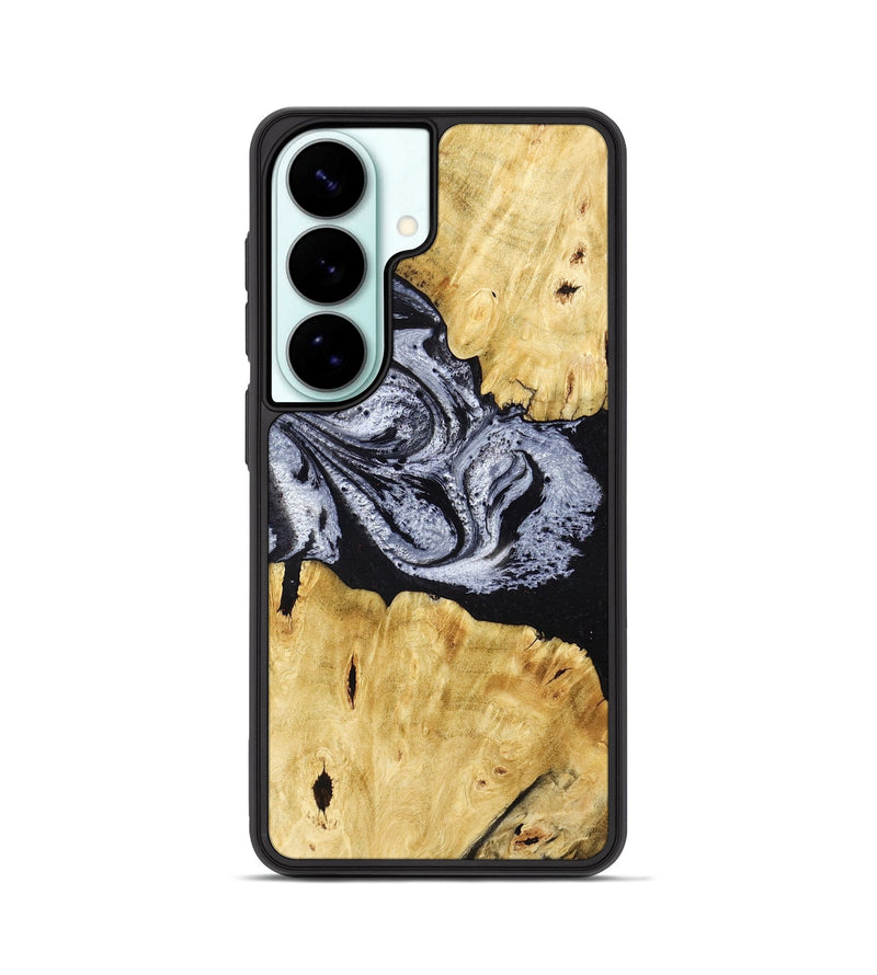 Galaxy S26 Wood Phone Case - Sherman (Black & White, 780968)