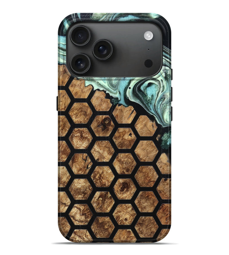iPhone 17 Pro Max Wood Live Edge Phone Case - Kiana (Pattern, 781020)