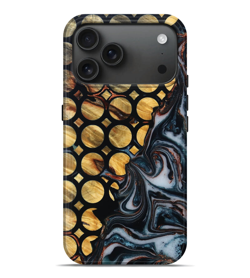 iPhone 17 Pro Max Wood Live Edge Phone Case - Brynn (Pattern, 781023)
