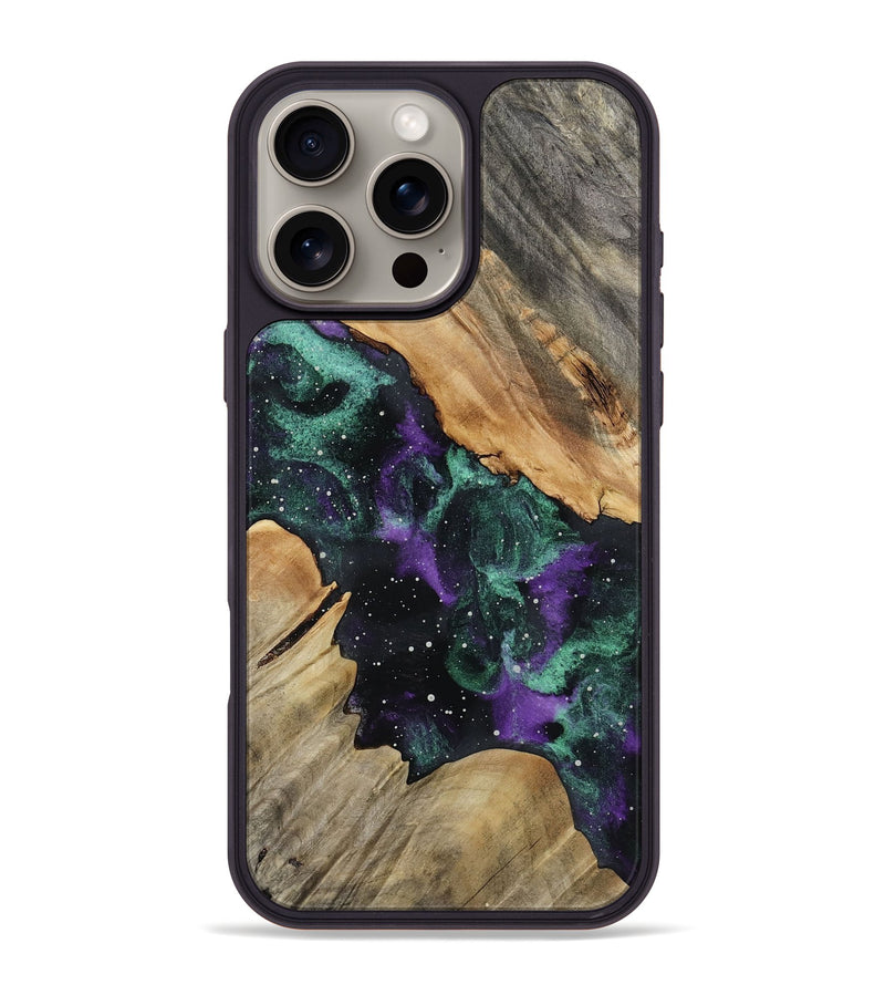 iPhone 16 Pro Max Wood Phone Case - Amora (Cosmos, 781062)