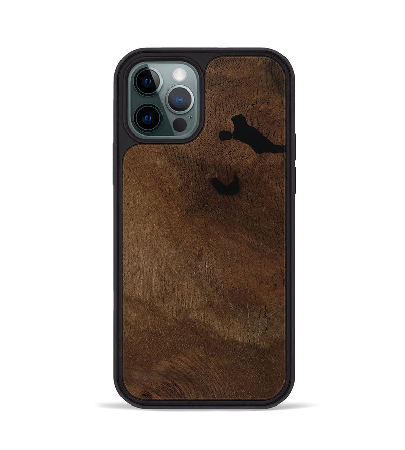 iPhone 12 Pro Wood Phone Case - Julien (Wood Burl, 781078)