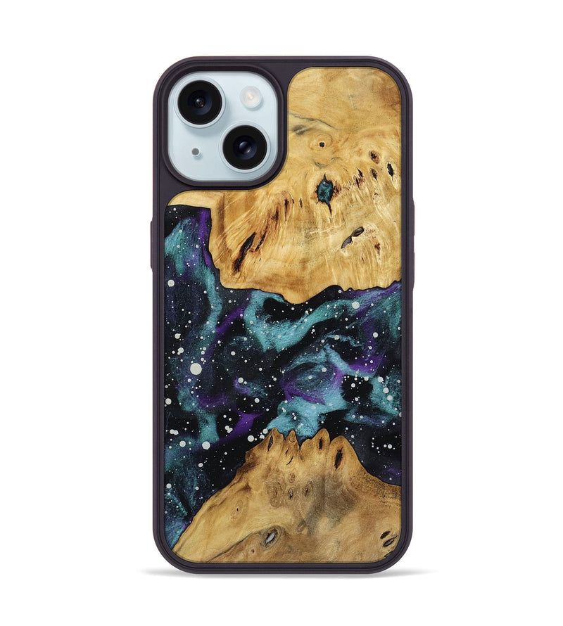 iPhone 15 Wood Phone Case - Allan (Cosmos, 781098)