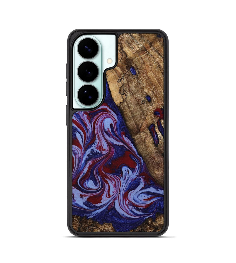 Galaxy S26 Wood Phone Case - Braiden (Red, 781114)