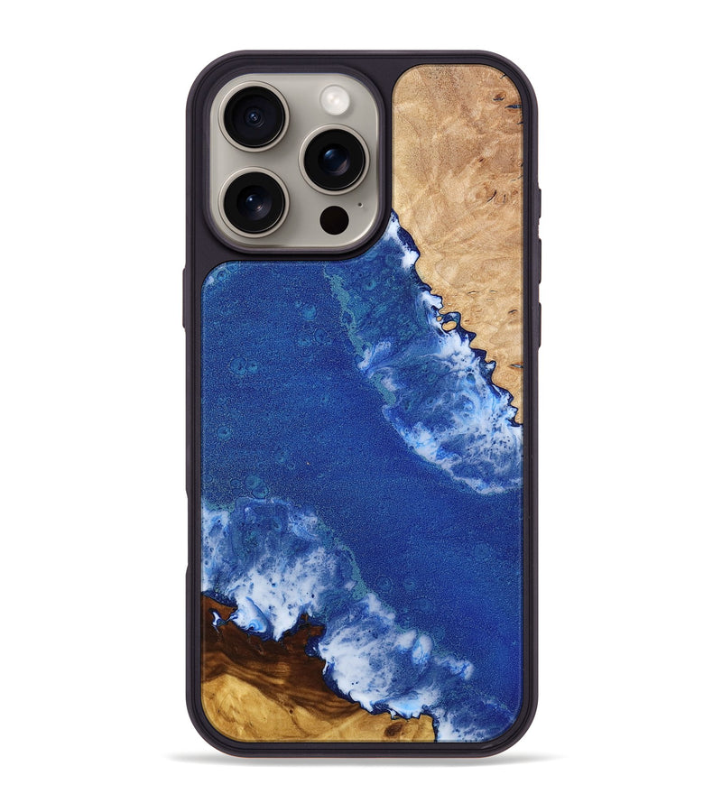 iPhone 16 Pro Max Wood Phone Case - Carlene (Coastal, 781199)