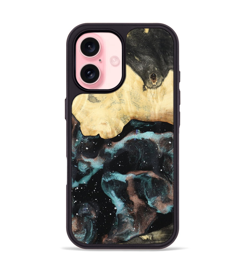 iPhone 16 Wood Phone Case - Madisen (Cosmos, 781211)