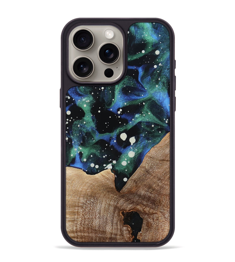 iPhone 15 Pro Max Wood Phone Case - Tyesha (Cosmos, 781212)