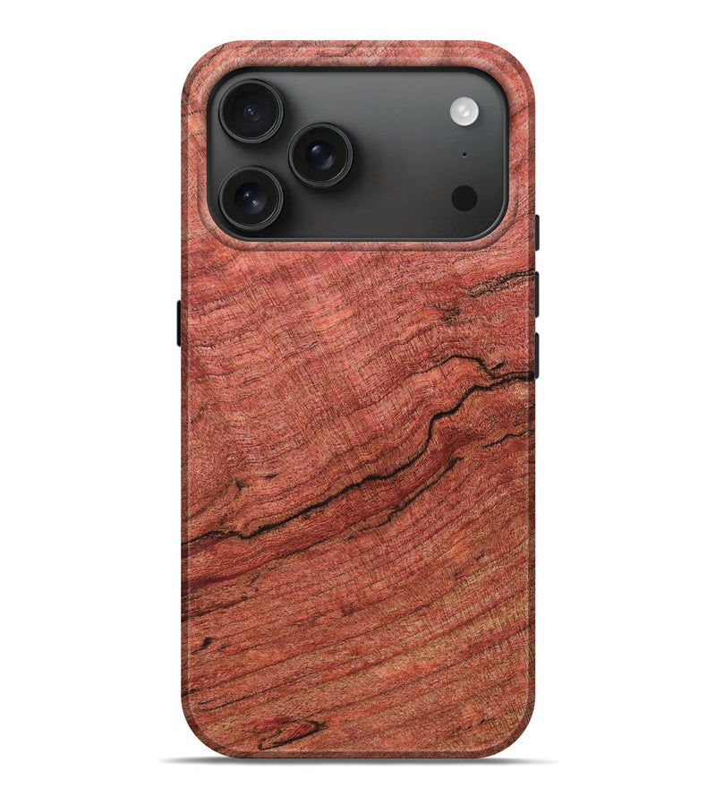 iPhone 17 Pro Max Wood Live Edge Phone Case - Jessika (Wood Burl, 781227)