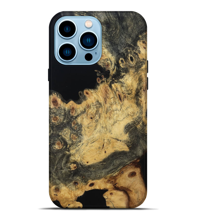 iPhone 14 Pro Max Wood Live Edge Phone Case - Conrad (Wood Burl, 781228)