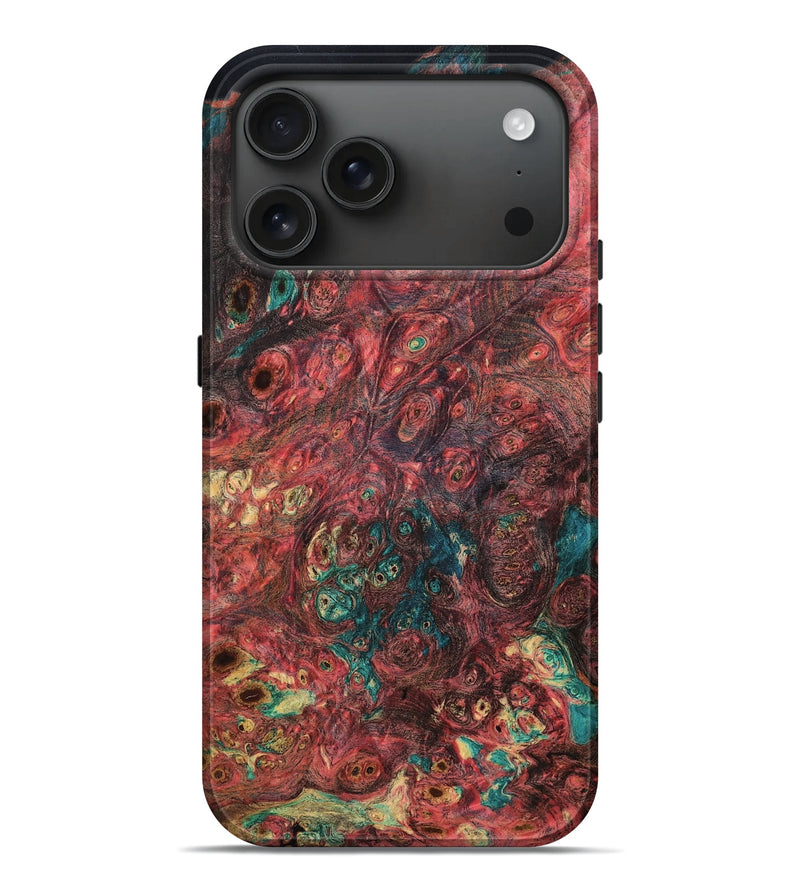 iPhone 17 Pro Max Wood Live Edge Phone Case - Cleve (Wood Burl, 781243)