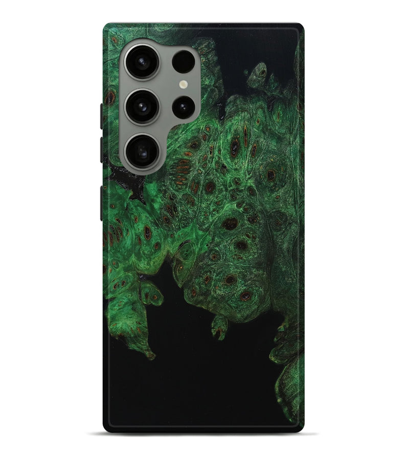 Galaxy S24 Ultra Wood Live Edge Phone Case - Darnell (Green, 781245)