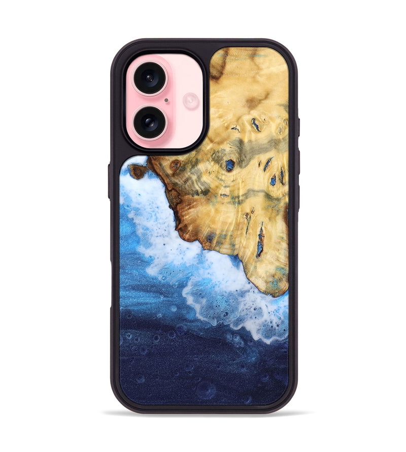 iPhone 16 Wood Phone Case - Aaden (Coastal, 781285)