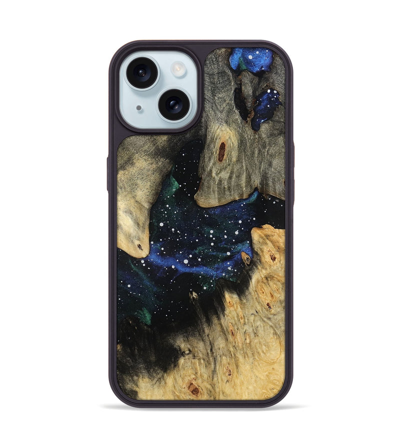 iPhone 15 Wood Phone Case - Donnell (Cosmos, 781290)