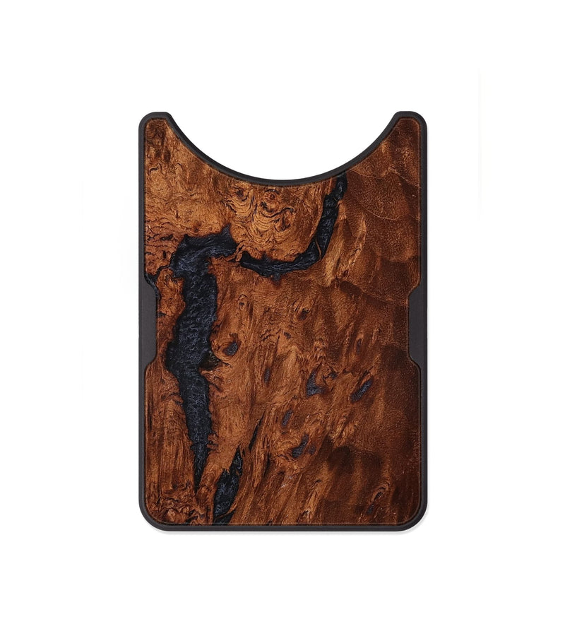 Alloy Wood Wallet - Deneen (Wood Burl, 781325)