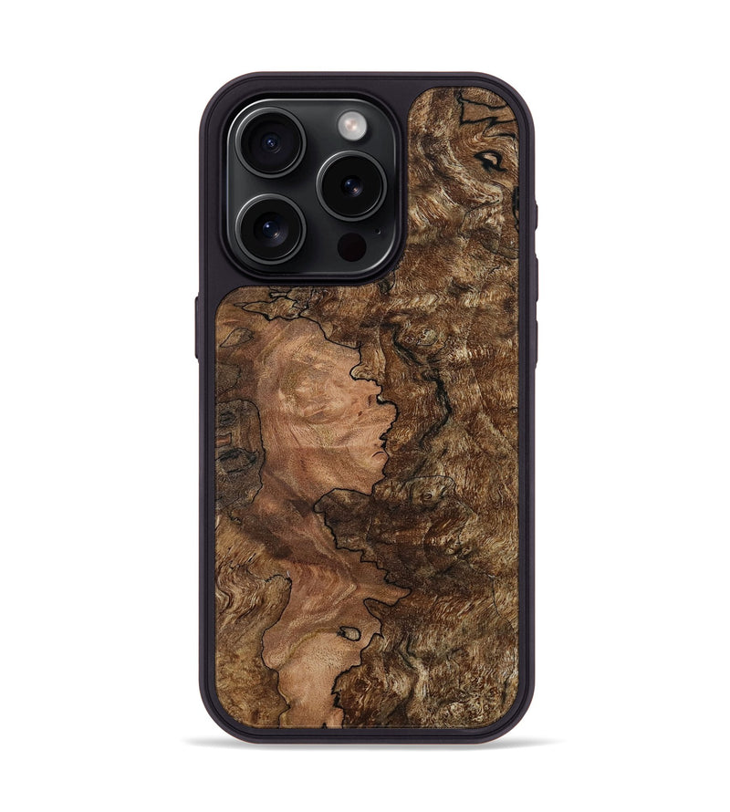 iPhone 15 Pro Wood Phone Case - Jill (Wood Burl, 781326)